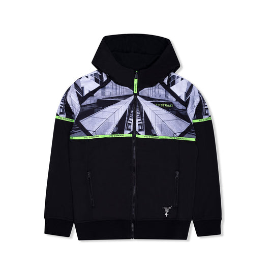 HEXI TRACK JACKET BLACK ADULTS